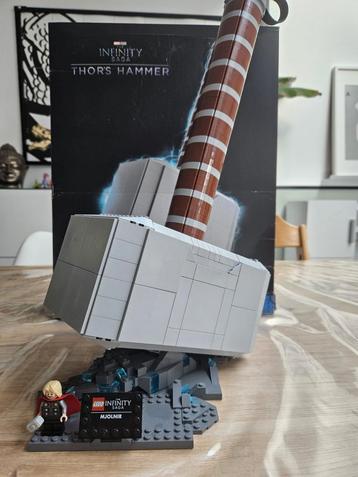 LEGO Marvel Thors Hamer 76209 incl handleiding en doos
 beschikbaar voor biedingen