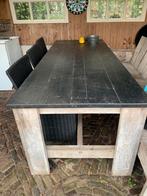 Tuinmeubel van steigerhout, Ophalen, Gebruikt, 6 zitplaatsen, Steigerhout