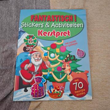 Kerstpret Stickers & Activiteiten Boek nieuw  beschikbaar voor biedingen