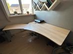 Groot bureau met uitschuifbaar blad, Huis en Inrichting, Bureaus, Ophalen, Gebruikt, Bureau
