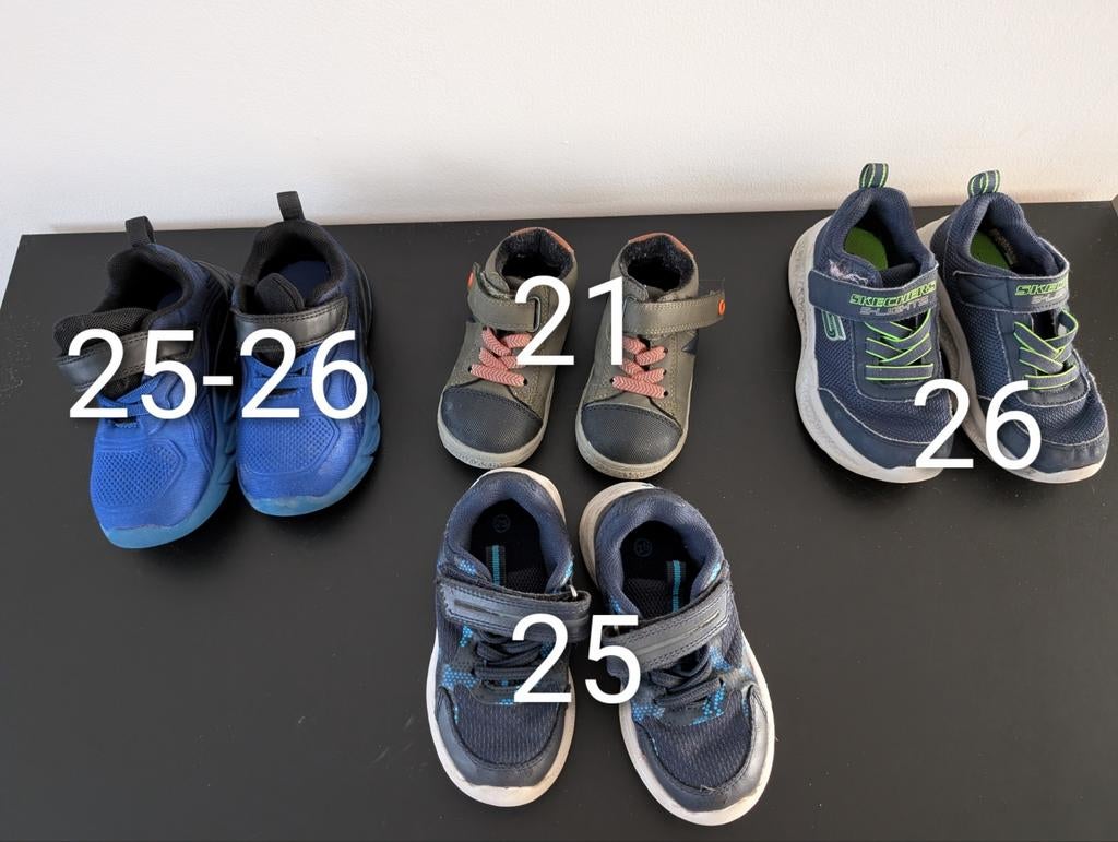 Diverse schoenen maat 21-26, Kinderen en Baby's, Kinderkleding | Schoenen en Sokken, Ophalen, Gebruikt, Jongen of Meisje, Schoenen