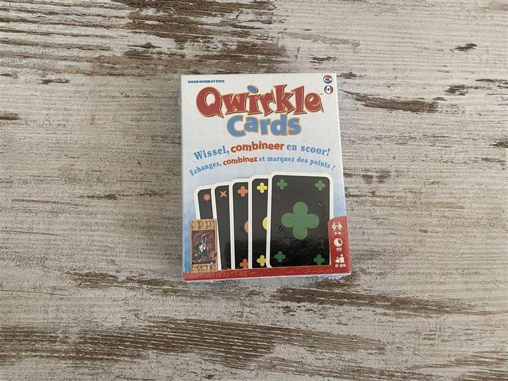 Qwirkle cards nieuw in seal [s826], Hobby en Vrije tijd, Gezelschapsspellen | Bordspellen, Zo goed als nieuw, Ophalen of Verzenden