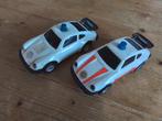 Twee porche politie auto,s