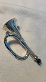 Vintage antieke kerstbal, trompetje, Ophalen of Verzenden, Zo goed als nieuw