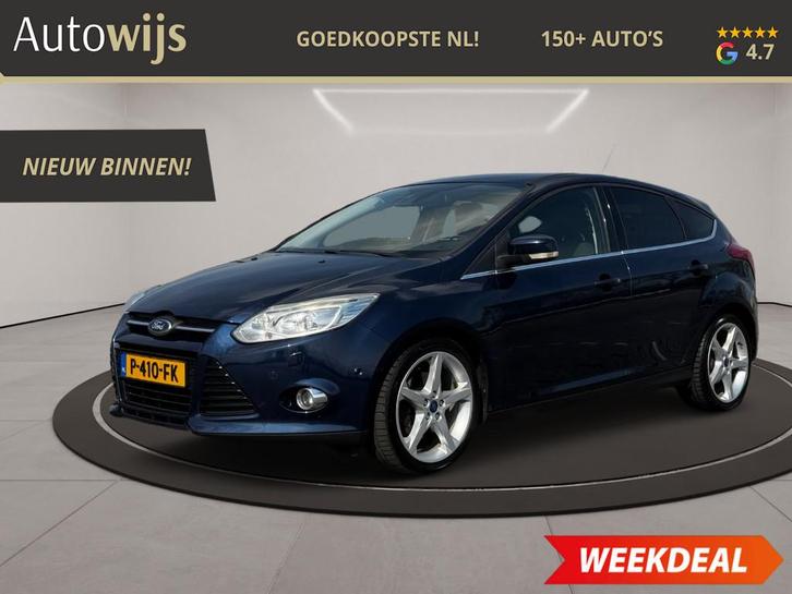 Ford Focus 1.6 EcoBoost Titanium|182PK|Xenon|Stoelverw|LM-Ve, Auto's, Ford, Bedrijf, Te koop, Focus, ABS, Airbags, Airconditioning