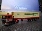 Tekno Volvo F12 Ploeger met trailer Van den Bosch, Hobby en Vrije tijd, Modelauto's | 1:50, Ophalen of Verzenden, Zo goed als nieuw