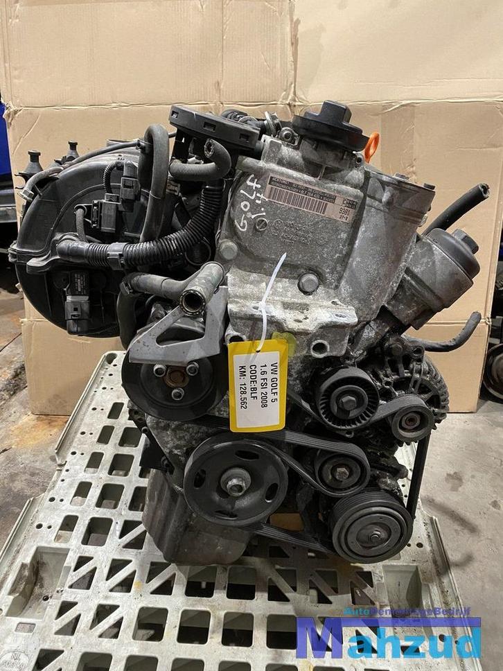 VW GOLF 5 1.6 FSI Motorblok BLF Motor, Auto-onderdelen, Motor en Toebehoren, Volkswagen, Gebruikt, Ophalen