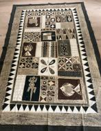 Grand Foulard / Wandkleed / Sprei uit Zuid-Afrika, 150 tot 200 cm, Ophalen of Verzenden, Bruin, Rechthoekig