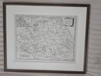 Oude Landkaart Drenthe - Ingelijst 50x40cm, Antiek en Kunst, Kunst | Etsen en Gravures, Ophalen of Verzenden