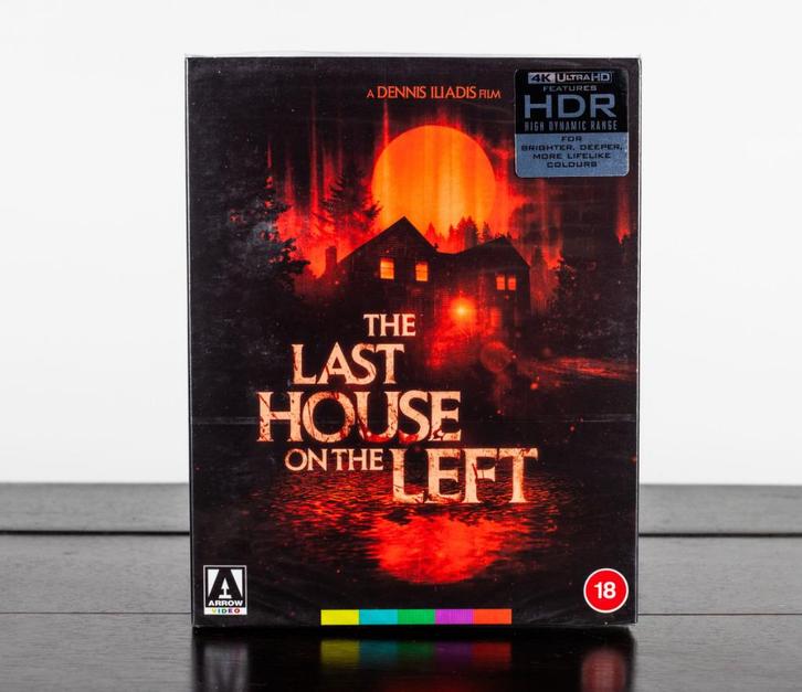 The Last House on the Left 4K UHD Blu-Ray (UK Import) Arrow, Cd's en Dvd's, Blu-ray, Nieuw in verpakking, Horror, Ophalen of Verzenden