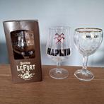 Bierglazen, 3x2, Le Fort, Grimbergen, Hapkin, Verzamelen, Biermerken, Ophalen of Verzenden, Zo goed als nieuw, Glas of Glazen