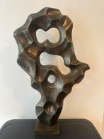 Abstract Sculptuur - 63cm Hoog - bronskleur, Ophalen