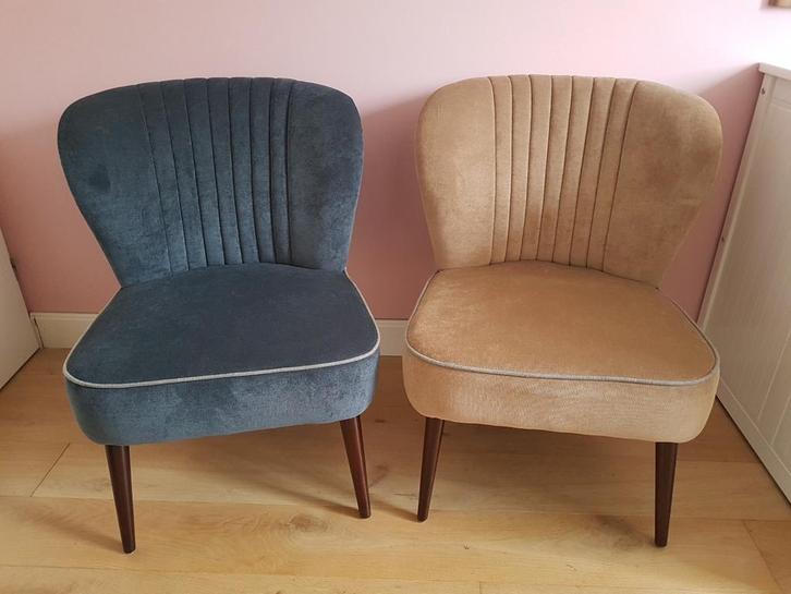 Set Dutchbone fauteuil, Huis en Inrichting, Fauteuils, Gebruikt, Stof, 50 tot 75 cm, 75 tot 100 cm, Ophalen