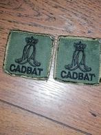 KMA cadet setje emblemen, Ophalen of Verzenden, Landmacht, Nederland, Embleem of Badge