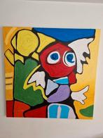 Schilderij 150 x 150, komt uit een kunstgalerie, Antiek en Kunst, Kunst | Schilderijen | Abstract, Ophalen of Verzenden