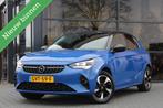 Opel Corsa-e 50 kWh 3-fase | Dodehoek | Camera | Navi | Keyl, Auto's, Gebruikt, Zwart, Blauw, Leder en Stof