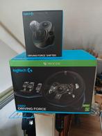 Logitech g920 met shifter, Spelcomputers en Games, Spelcomputers | Xbox | Accessoires, Ophalen, Zo goed als nieuw, Stuurtje of Sportattribuut