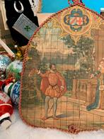 Antieke zijden handwaaier, Ophalen of Verzenden