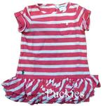 Roze/wit gestreepte RALPH LAUREN jurk maat 68 *NIEUW* a, Kinderen en Baby's, Babykleding | Maat 68, Meisje, Jurkje of Rokje, Nieuw