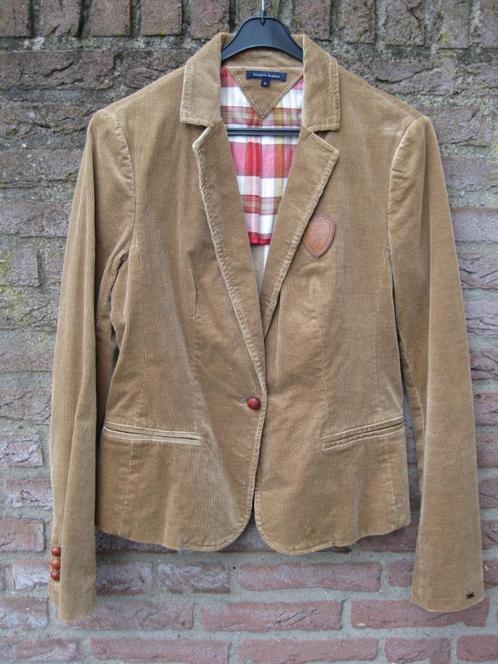Tommy Hilfiger Jasje maat 38 valt als 36, Kleding | Dames, Jasjes, Kostuums en Pakken, Zo goed als nieuw, Maat 36 (S), Bruin, Ophalen