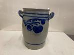 blauw grijze keulse pot 32cm H x 22cm D €70,=, Antiek en Kunst, Ophalen