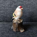 Beeldje putter op boomstronk, Ophalen of Verzenden, Zo goed als nieuw, Dier