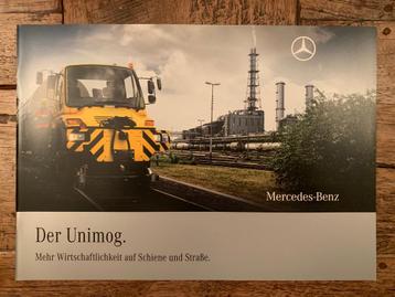 Folder Mercedes-Benz Unimog gemeentelijk werk 2008 nieuw beschikbaar voor biedingen