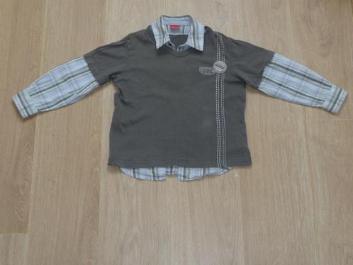 Esprit mini jongens blouse ZGAN Maat 116/122 (Groen), Kinderen en Baby's, Kinderkleding | Maat 116, Zo goed als nieuw, Jongen
