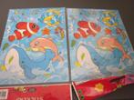2 dezelfde zakjes met stickers/  vissen.,dolfijn, zeedieren, Ophalen, Nieuw, Dier en Natuur