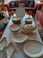 Antiek porseleinen servies Limoges., Ophalen of Verzenden