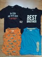 4 T SHIRTS MAAT 92, Kinderen en Baby's, Kinderkleding | Maat 92, Ophalen, Zo goed als nieuw, Jongen, Shirt of Longsleeve
