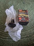 25W blacklight infraroodlamp voor reptielen terrarium e.d., Ophalen of Verzenden