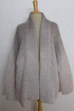 Mooi beige/bruin mohair wollen vest van Summum! M/L, Verzenden, Gedragen, Maat 38/40 (M), Beige