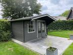 Blokhut/Tuinhuis met overkapping. Opknapper. afm  2,8 x 3,6, Tuin en Terras, Tuinhuizen, Ophalen, 250 tot 500 cm, Blokhut, Hout