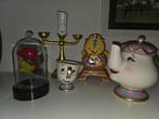 Set Beauty and the beast, Verzamelen, Disney, Ophalen, Assepoester of Belle, Zo goed als nieuw, Beeldje of Figuurtje