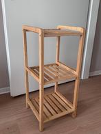 Houten rekje met bakjes, Huis en Inrichting, Ophalen, Gebruikt
