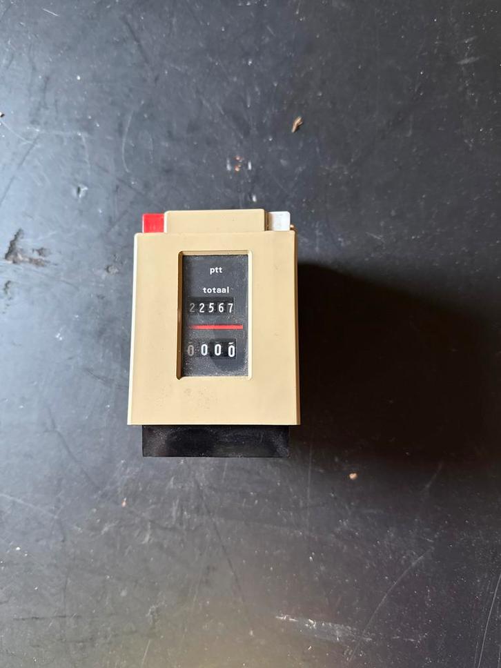 PTT Teller - Vintage Apparaat, Verzamelen, Retro, Overige typen, Ophalen of Verzenden