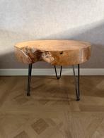 Nieuw! Salontafel wortelhout, geolied 60x10x46 |  bieden!, Ophalen, Nieuw, Rechthoekig, 75 cm of meer