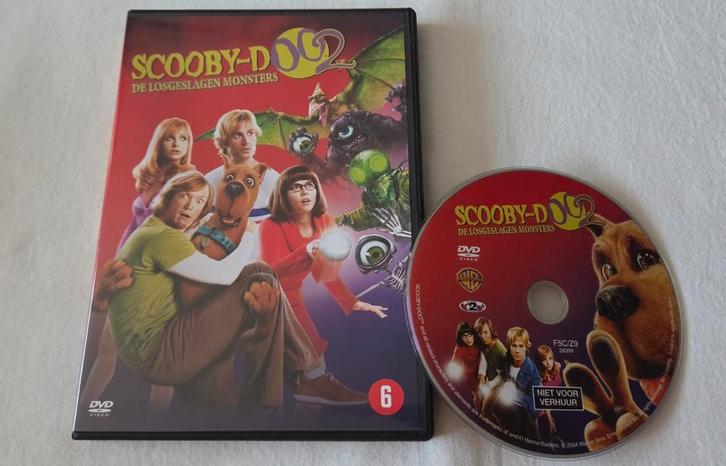 Scooby-Doo 2 Dvd Kinderen/Jeugd, Cd's en Dvd's, Dvd's | Kinderen en Jeugd, Zo goed als nieuw, Film, Avontuur, Ophalen of Verzenden