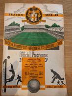 Wolves - Cardiff 1952 Programma boekje, Ophalen of Verzenden, Gebruikt, Boek of Tijdschrift