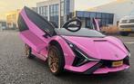 Lamborghini SIAN roze 12V – RC – Leder – Rubberband NIEUW, Ophalen of Verzenden, Nieuw