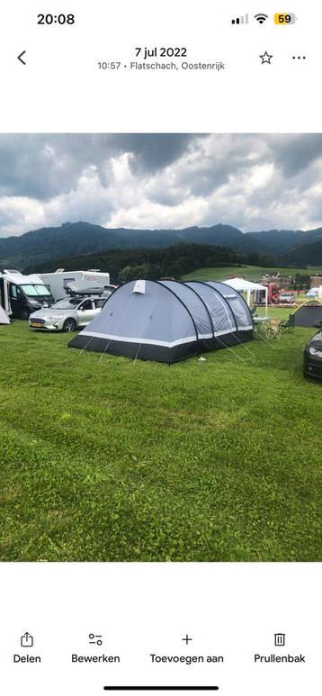 Obelink Lugano 6 Plus Tunneltent beschikbaar voor biedingen