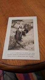 Oude religieuze prentkaart - Jezus, Franse brocante bidprent, Ophalen of Verzenden