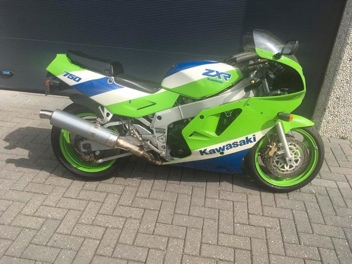 Zxr750 h1 1988  kawasaki org NL, Motoren, Motoren | Oldtimers, Super Sport, meer dan 35 kW, 4 cilinders, Motorrijbewijs A, Sportuitlaat