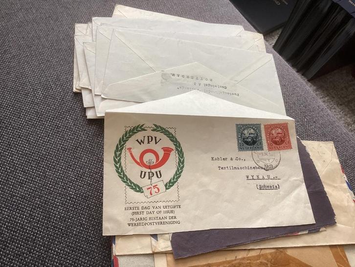 No2262 Voorloper Nederland 1-10-1949 WPV UPU Heb ook van Ned, Postzegels en Munten, Postzegels | Eerstedagenveloppen, Beschreven