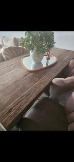 Eettafel van posthuys, Ophalen, Gebruikt, 200 cm of meer, 50 tot 100 cm