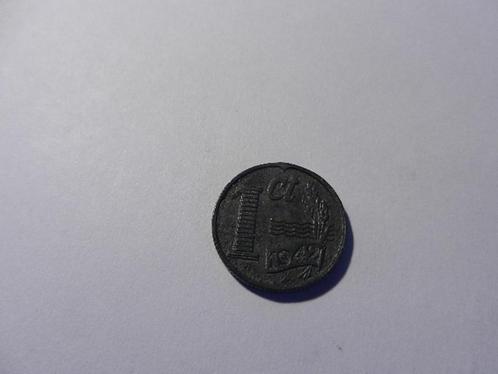 1 cent  1941  zink  no:  2, Postzegels en Munten, Munten | Nederland, Losse munt, 1 cent, Koningin Wilhelmina, Ophalen of Verzenden