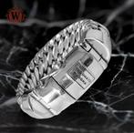 BEN XL maat  F     Buddha to Buddha armband, Ophalen of Verzenden, Zo goed als nieuw, Zilver, Zilver
