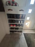 Witte schoenenkast met lades, Huis en Inrichting, Kasten | Schoenenkasten, Ophalen, Zo goed als nieuw, Modern