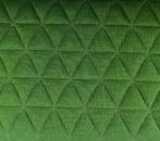Kvadrat Febrik Triangle 447; groen; 3,9 meter meubelstof, Wol, Ophalen of Verzenden, 30 tot 120 cm, Groen